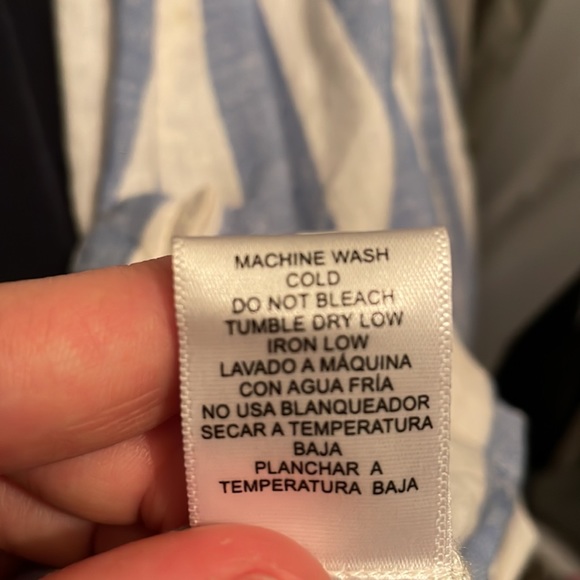 Adorable Nautical Strappy Summer Dress - Love Tree - Size S - EUC - Picture 7 of 7